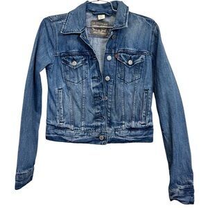 Levi's Women's Classic Original Blue Jean Jacket Size XS